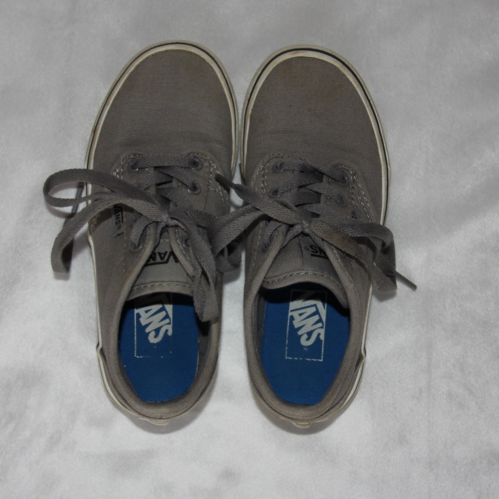 Vans youth Old Skool gray sneakers size 13